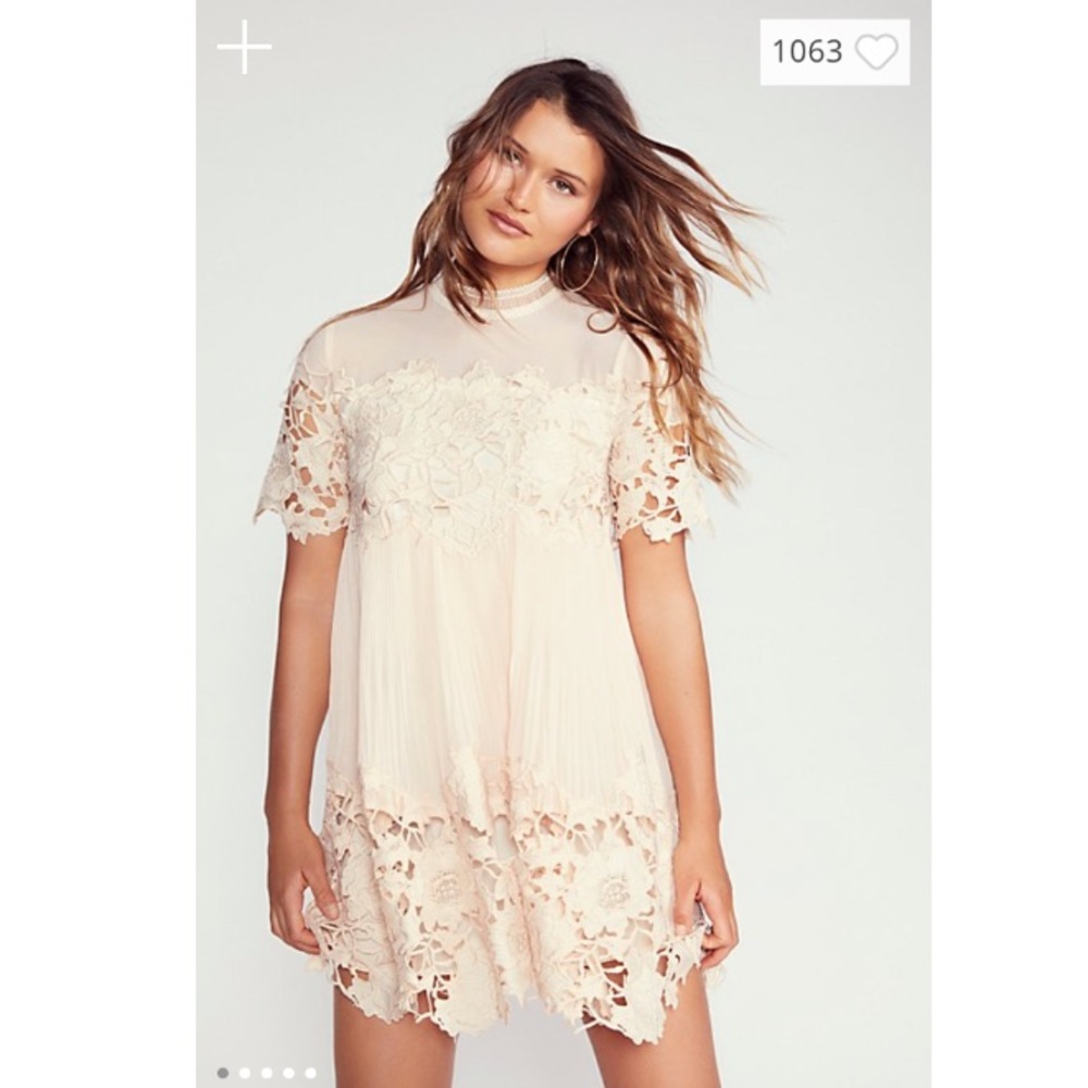 Free People Saylor Hollie Lace Mini - Picture 2 of 4